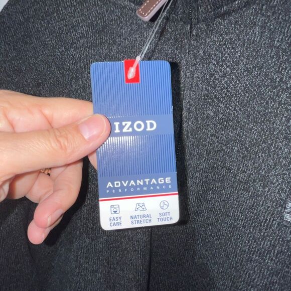 XIZOD Men's Black Advantage Performance Soft Touch Stretch Sweatshirt Sz 2XL NWT - Picture 5 of 12